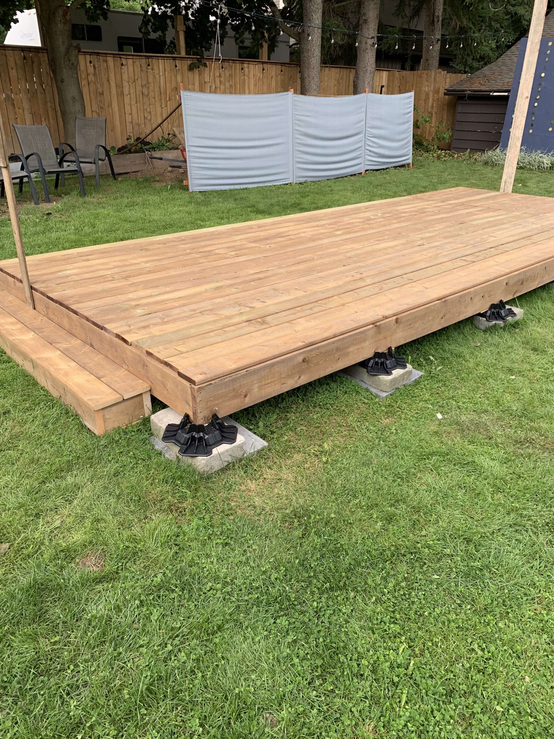 Freestanding Pool Deck