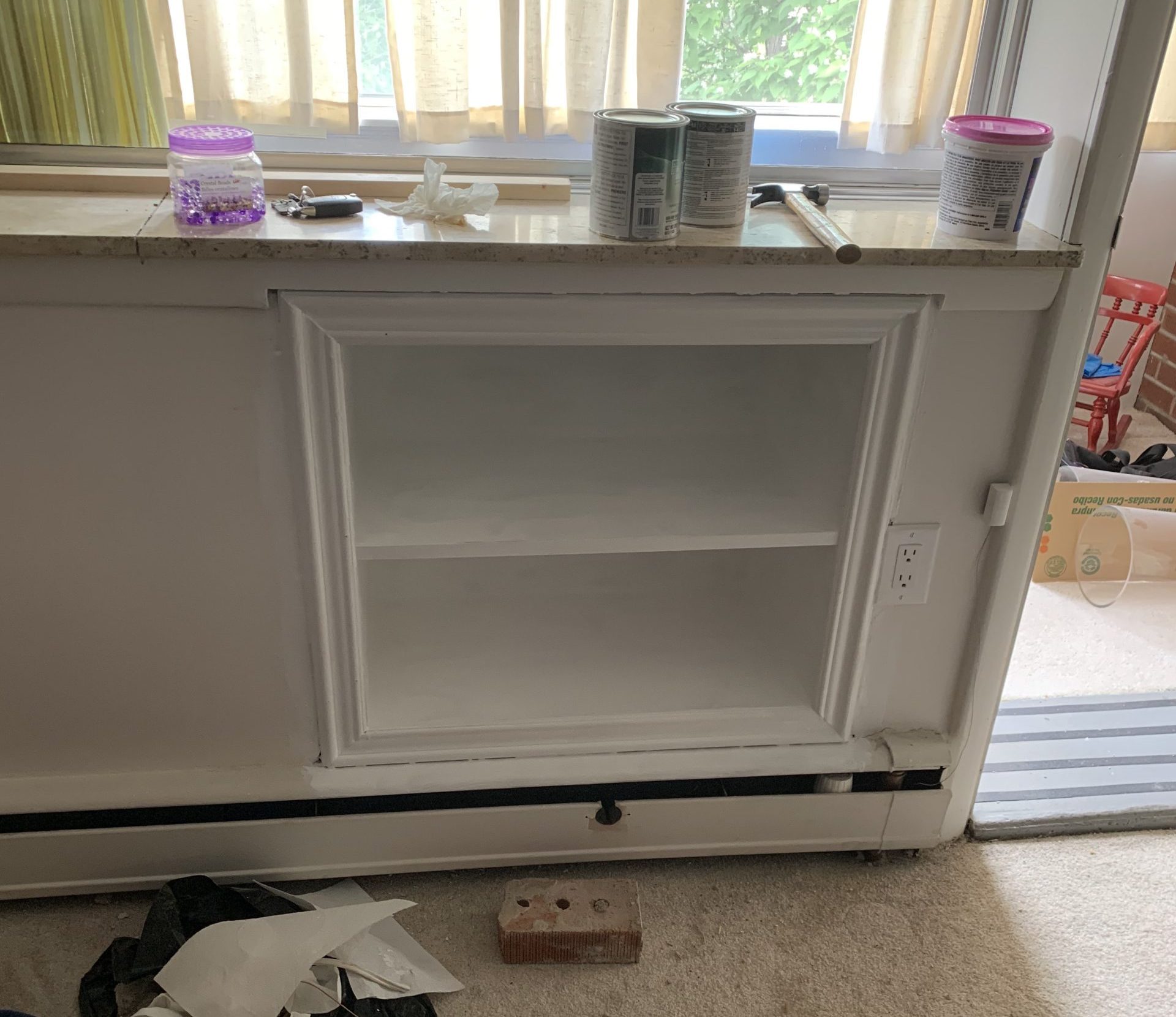 Built-In Storage Cabinet