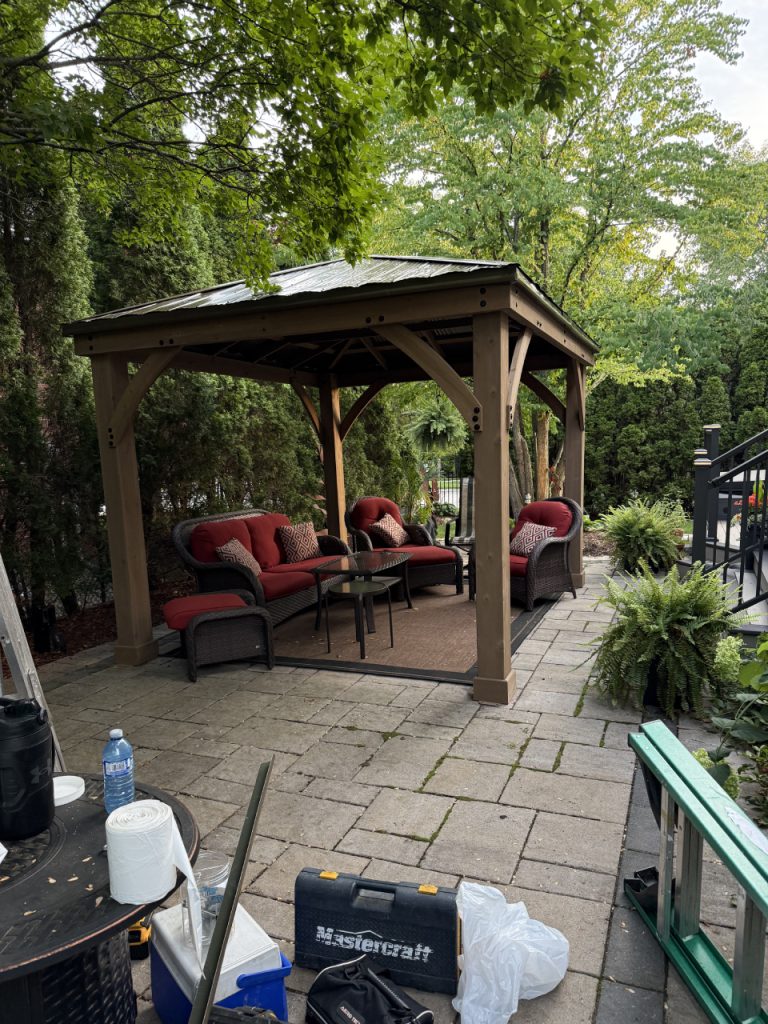 A new gazebo